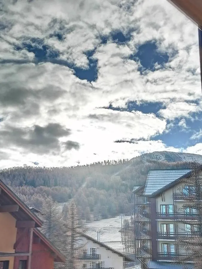 Coeur D'Altair Risoul 1850 Appartement T2 Confortable Skis Aux Pieds A 300 M Centre